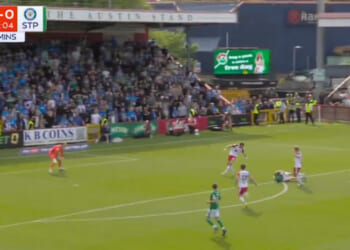 EFL playoff duck broken by 'truly awful' goal as striker falls over sparking comical catalogue of errors