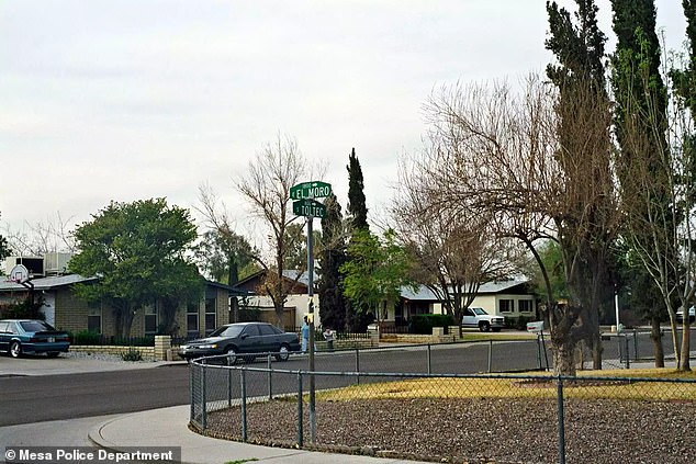 The neighborhood where Mikelle vanished from is pictured. Filmmaker Elliot Feld has been speaking with her family for a new documentary exploring her disappearance