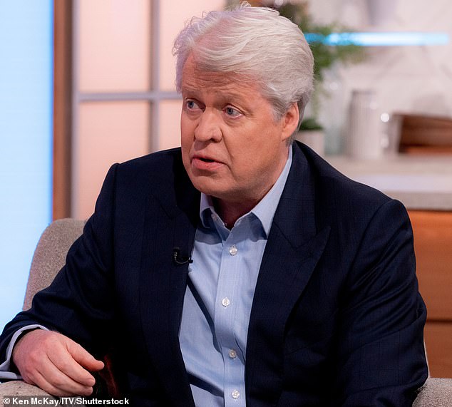 Princess Diana's younger brother Earl Spencer (pictured) has called on the BBC to appoint an official historian and task him or her with poring over every document related to the deception used by the rogue reporter to land his infamous 1995 Panorama interview with Diana