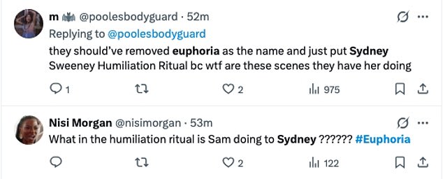 Fans called for the show to be cancelled after seeing the scenes