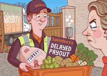 A Sainsbury's delivery driver reversed into our electric gate leaving us with a £12,000 bill: SALLY SORTS IT