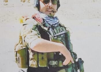 First Lieutenant Abdul Wali Mamozai, 33, who was expecting a baby with pregnant wife Habiba, was found dead in the early hours of Sunday