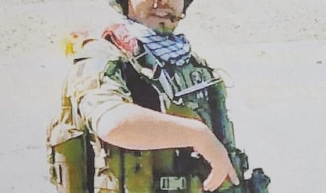 First Lieutenant Abdul Wali Mamozai, 33, who was expecting a baby with pregnant wife Habiba, was found dead in the early hours of Sunday