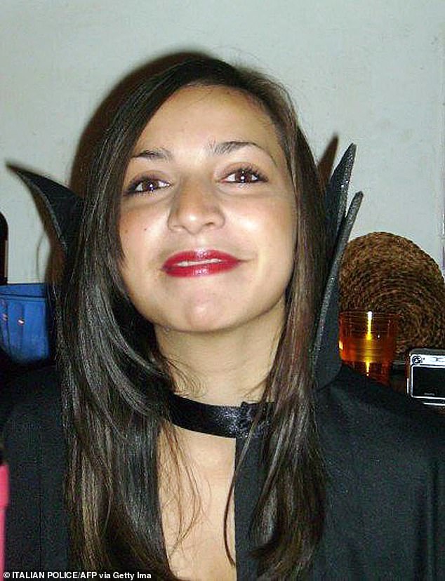 British student Meredith Kercher (pictured), 21, was killed at her shared home in Perugia, Italy , in November 2007