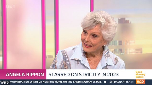 Angela Rippon addressed the rumours that she's going to take over from Claudia Winkleman and Tess Daly as one of the new Strictly Come Dancing hosts while on Friday's episode of Good Morning Britain
