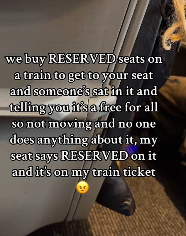Many train passengers have expressed their frustration at the travel trend on social media