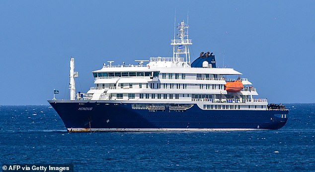 A worldwide hunt is underway for passengers who escaped the disease–stuck MV Hondius (pictured) after it was plagued by a rat–borne virus