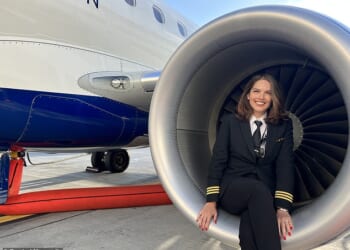 Rachel Maxwell, a former flight attendant and current pilot, says: 'Flight attendants aren¿t just there to serve passengers ¿ we can evacuate a plane in 90 seconds in a variety of emergencies.¿