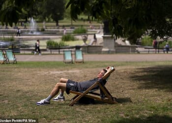 Britons are set to bask in the sun this bank holiday weekend with temperatures as high as 25C