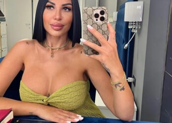 Flavia Borzone, 37, has long claimed she is the daughter of Tonino Lamborghini one of Italy's richest men