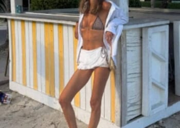 Bella Hadid has hit out at stars due to attend Monday's Met Gala due to Amazon boss Jeff Bezos' position as co-chair of the event (Bella pictured over the weekend)