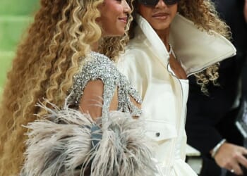 Beyonce appeared emotional as she revealed the reason she has returned to the Met Gala after a decade-long absence, with her daughter Blue Ivy being the reason
