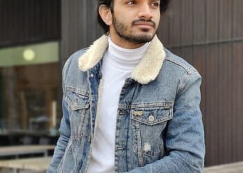 Britto Lorence, 27, (pictured) who has a Masters qualification in Food Science and Biotechnology, was seen to be exposing himself and carrying out a sexual act in full view of the young mother, who alerted cabin crew to his actions