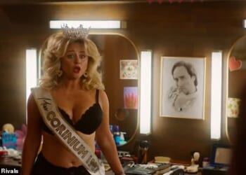 It's been 18 months since the adaptation of Jilly Cooper's book hit our screens. Now the 80s are back again in all their hyper-chromatic glory (Emily Atack pictured)