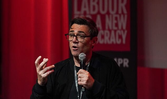 Burnham is facing backlash over his shared platform with the Greens