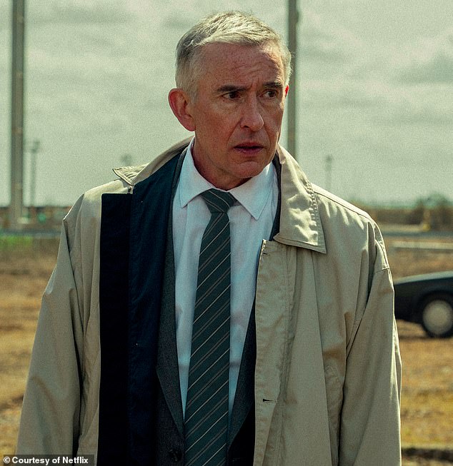 Steve Coogan is maverick civil servant Don (pictured) , their handler, and the weak point of the Netflix series