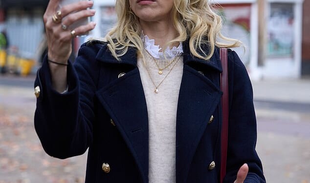 Pictured: Lucy Punch portraying Amanda in the BBC One show Amandaland
