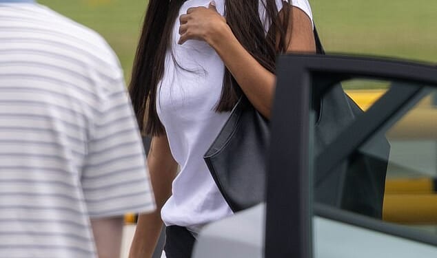 Maya Jama was pictured arriving at Inverness airport on Sunday afternoon, as she prepares to start shooting Celebrity Traitors