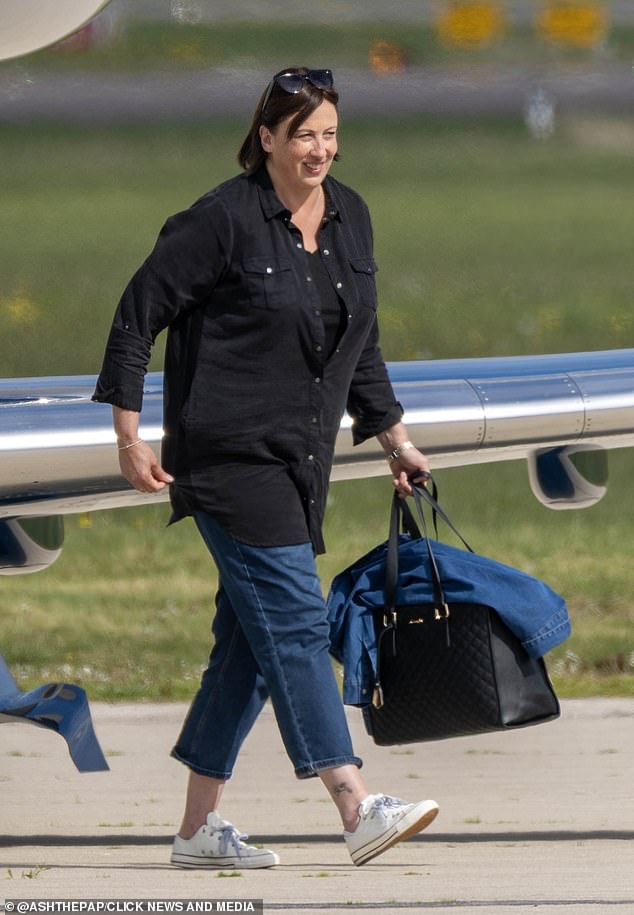 Last year's stars were also said to have been ferried around in a minibus, which has now been swapped for chauffeur driven cars (Miranda Hart pictured)