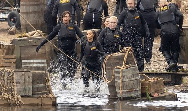 Celebrity Traitors looks set to kick off in dramatic fashion, as this year's lineup tackled their first mission deep in the Scottish Highlands
