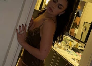 Charli XCX, 33, left very little to the imagination as she posed in her underwear while preparing for the Met Gala on Monday