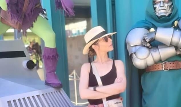 Cheryl shared photos from her 'wonderful' time at Universal Orlando Resort as she continued to explore Florida's attraction parks with her nine-year-old son, Bear