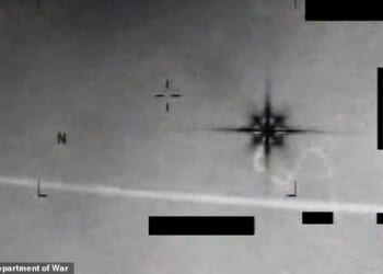 The video appears to show a glowing object resembling an 'eight-pointed star' with uneven arms moving across the sky against a dark background, which almost seemed to shape-shift in mid-air