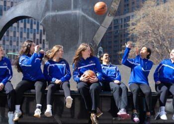 The Mid Vermont Christian School basketball team forfeited a game three years ago, rather than play a team that had a male player.