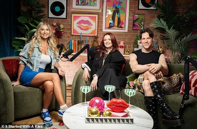 In a recent interview on LGBTQ+ podcast It Started With A Kiss , the mother-of-three, 38, who has dated both men and women, branded herself a 'five star lesbian'