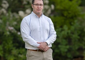 Chris Trybus (pictured) was abroad when Tarryn died, and she had alleged in a note written just before she took her life that his abuse had driven her to suicide