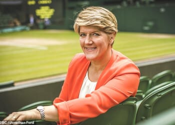 Clare Balding, 55, has shared her hopes of slowing down and being more 'present' at home with her wife Alice Arnold, following a 30-year career in broadcasting