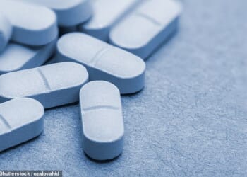 Research has revealed a common testosterone supplement could help extend the lives of men with an aggressive form of brain cancer (stock image)