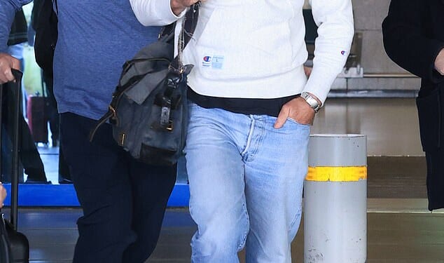 Daniel Craig kept a low profile as he touched down at Athens International Airport in Greece on Saturday amid filming for his new prison drama in the country