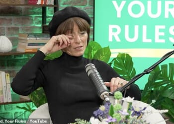 Davina McCall teared up as she recalled how a parenting mishap brought back painful childhood memories of being abandoned by her own mother