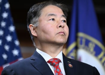 Rep. Ted Lieu, a California Democrat, seen in a February photo, made several predictions in his post.