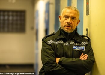 Liverpool born Mr Mulville's comments had been in reference to the BBC's The Responder (pictured), The Cage and This City is Ours, but clarified that they were all separately 'really good'