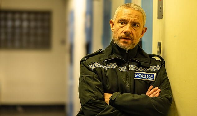 Liverpool born Mr Mulville's comments had been in reference to the BBC's The Responder (pictured), The Cage and This City is Ours, but clarified that they were all separately 'really good'