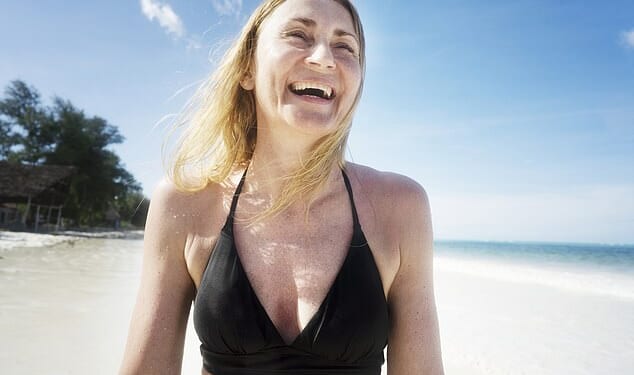 Wearing a bikini is typically a no brainer for people in their twenties, but when you hit a certain age, 'Queen of Etiquette' Laura Windsor thinks one should think twice (stock image)