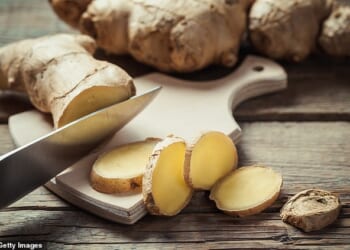 Eating ginger can spice up your sex life - but not if you're a man (File image)