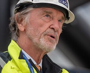 Ineos chairman and founder Jim Ratcliffe