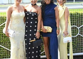 The ladies of Chester embraced the warmer weather with shoulder-baring and thigh-grazing dresses at the annual Boodles May Festival