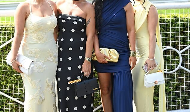 The ladies of Chester embraced the warmer weather with shoulder-baring and thigh-grazing dresses at the annual Boodles May Festival