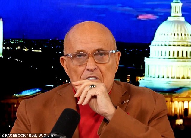 He held a livestream on his Facebook page on Friday night where he could be heard coughing