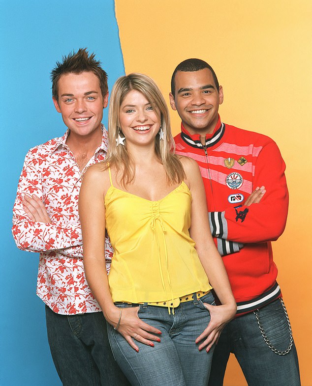Michael worked for the station from 1999 to 2002 (pictured with Holly Willoughby and Stephen Mulhern), before he moved to ITV as a celebrity reporter on GMTV