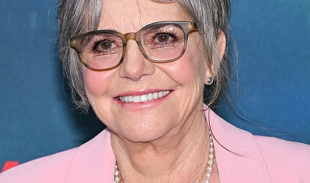 Forrest Gump's Sally Field showed off her amazingly youthful appearance aged 79 as she made a rare red carpet appearance at the Remarkably Bright Creatures in LA on Thursday