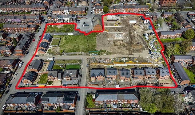 The four-acre site in Werneth, which was sold by Oldham Council on 250-year leasehold