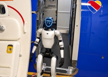 Southwest Flight 1568 from San Francisco's Bay Airport to San Diego International Airport had an unusual robot passenger that stoked fury onboard on Thursday after it caused a delay