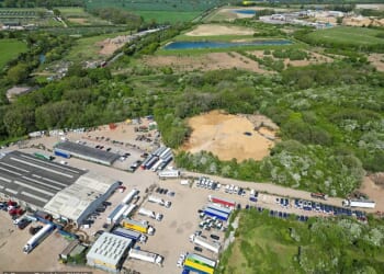 Tonnes of waste has been dumped near Shawell, Leicestershire, at a protected beauty spot