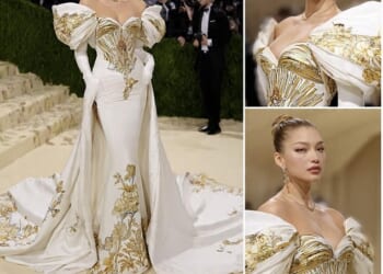 Gigi Hadid's father Mohamed suffered a hilarious faux pas by sharing an AI-generated photo of his daughter which he believed was her at the Met Gala