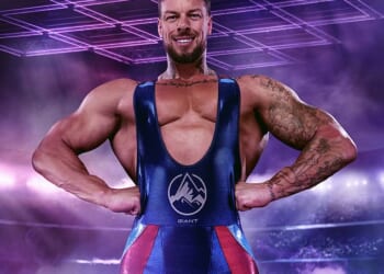Gladiators star Giant has said viewers have been left 'disgusted' by his axe from the BBC show over his new relationship with OnlyFans model Taylor Ryan